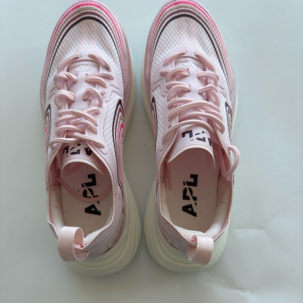APL Women's Streamline Pink/Burgundy Sneakers - Picture 6 of 10